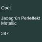 Preview: Opel, Jadegrün Perleffekt Metallic, 387.